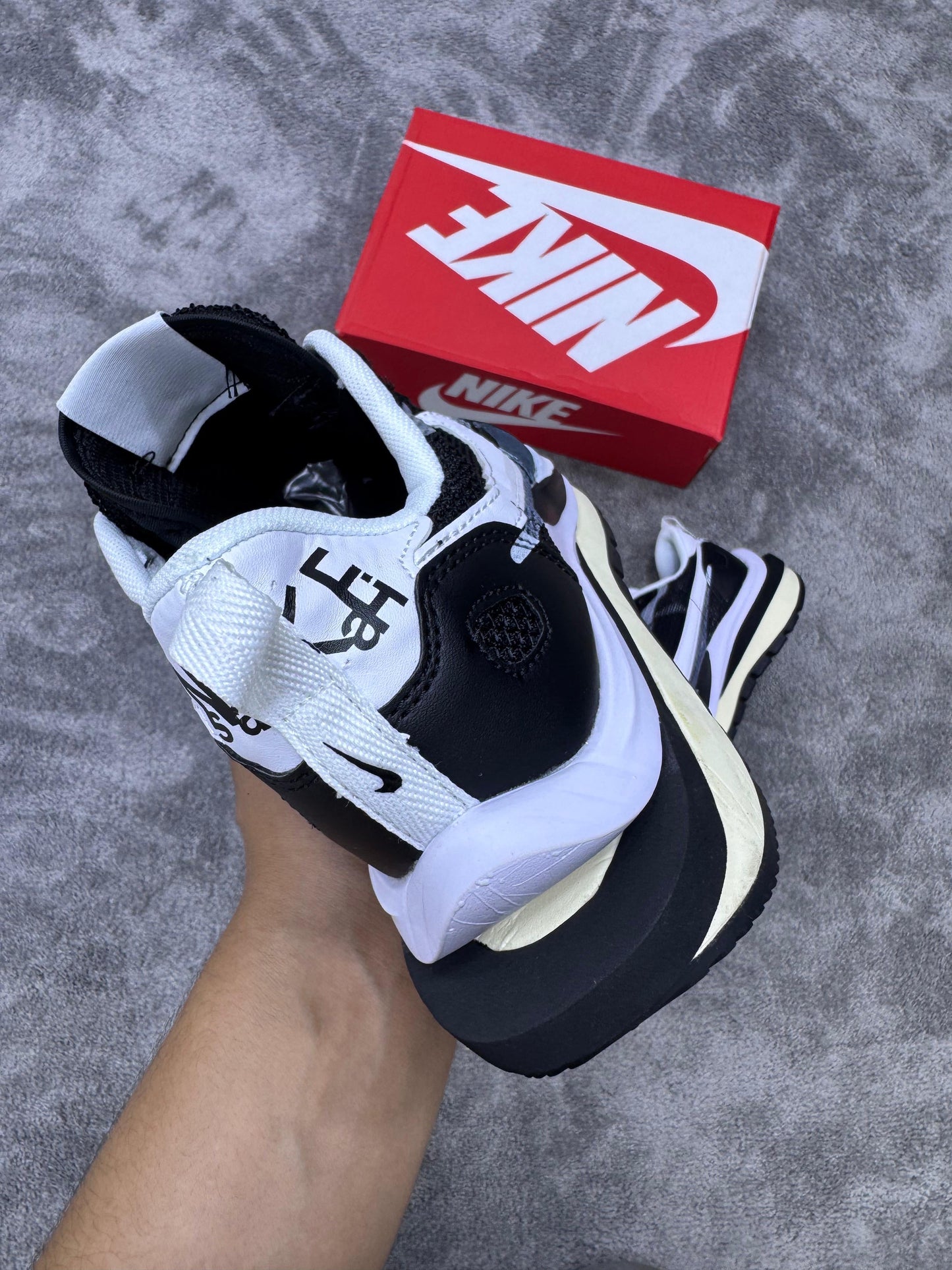 Nike x Scai Vaporwaffle black white EDICIÓN LIMITADA