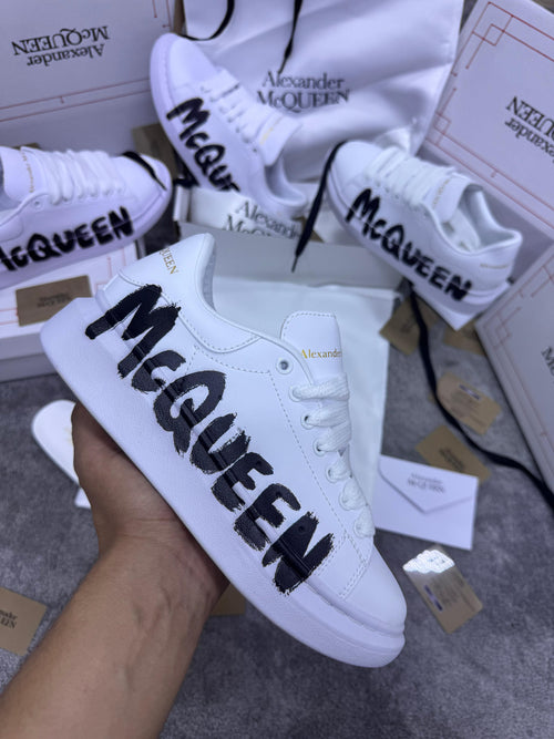 ALEXANDER MCQUEEN ( Blancas Con Letras )