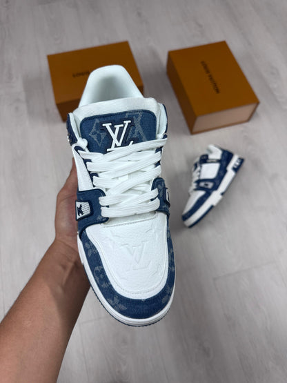 LOUIS VUITTON TRAINER (azul)