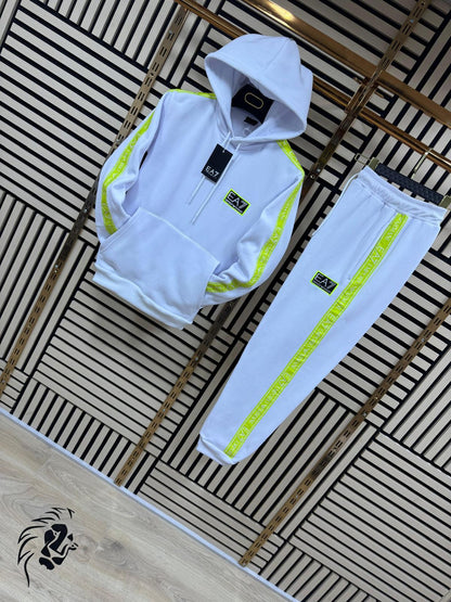 Chandal Armani (Blanco líma) Max calidad