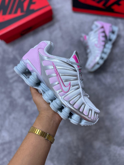 NIKE SHOX (Blanco & Rosa)